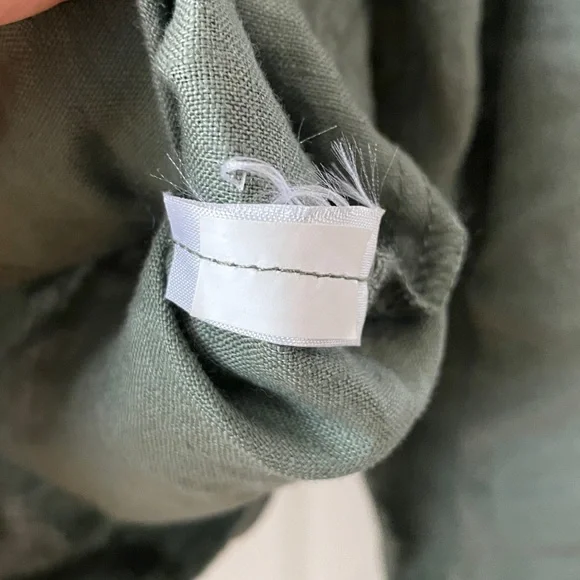 Quince 100% European Linen Jacket, Light Cargo - Picture 7 of 7